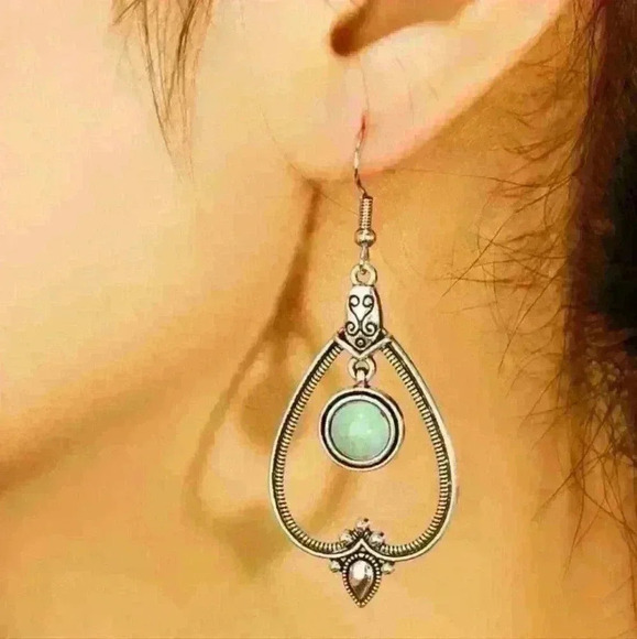 New Silver Bohemian Earrings - Picture 3 of 3